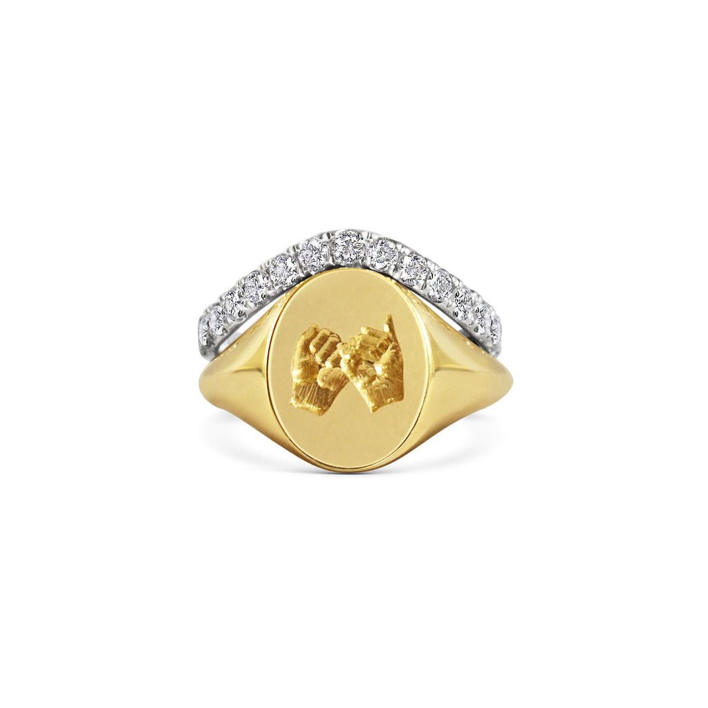 Georgian Ring | Diamond Georgian Engagment Rings | Berganza